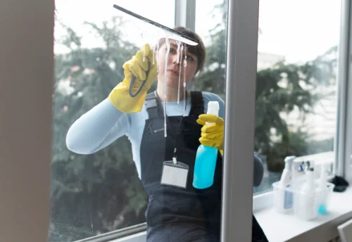Nettoyage de vitres intérieures et extérieures à Montaigu-le-Blin